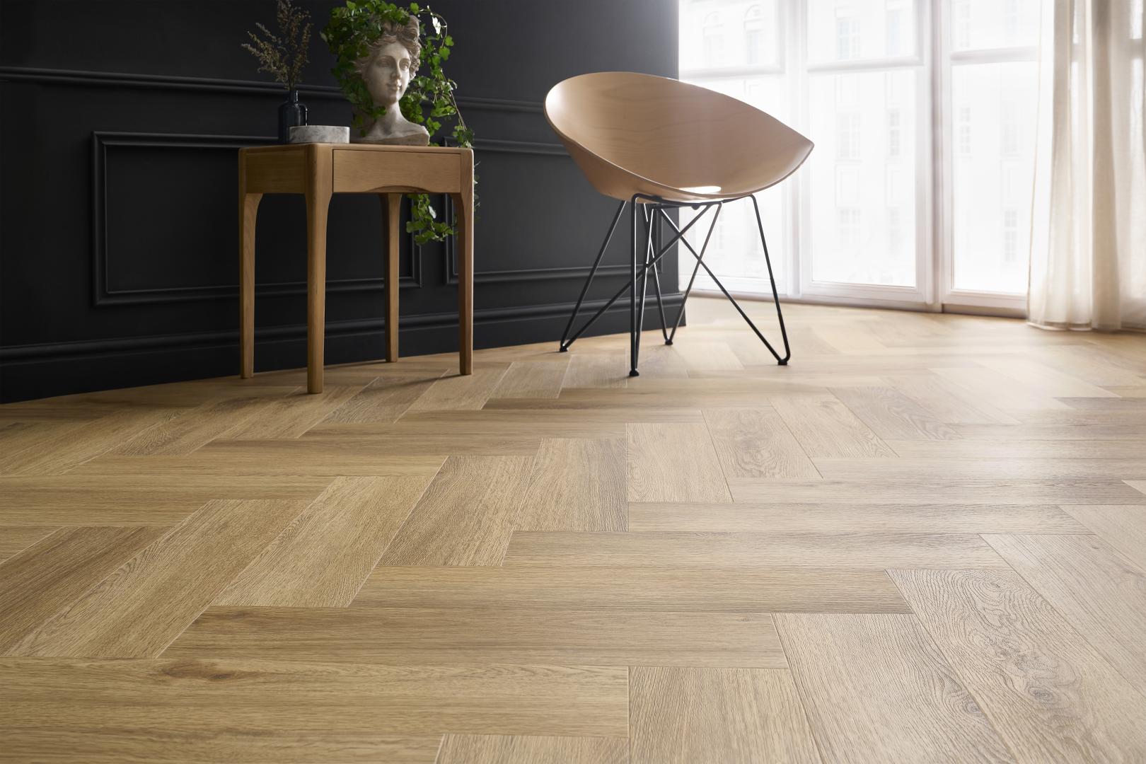 Вінілова підлога Arbiton Amaron Herringbone Burbon Oak 33 Клас